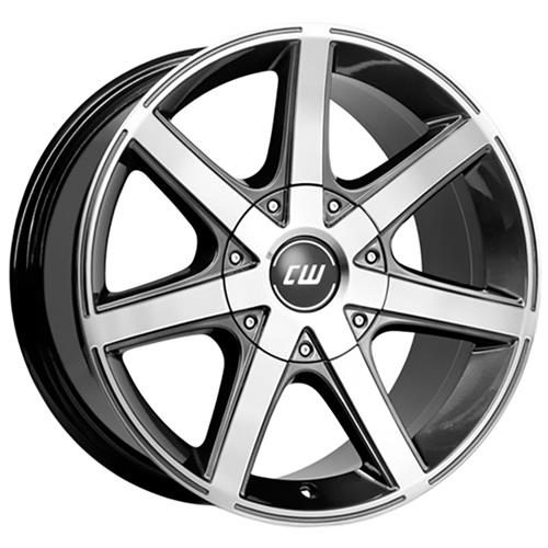 BORBET CWE MISTRAL ANTHRAC POLISHED 6X139.7 ET40 HB100.1 8.5x18