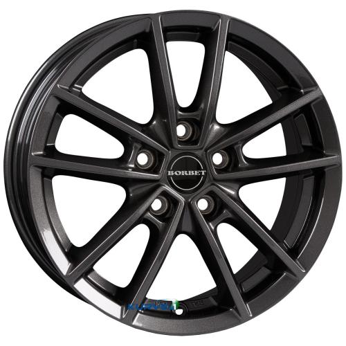 BORBET W MISTRAL ANTHR GLO 5X112 ET45 HB57.1 7x17