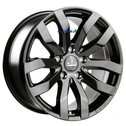 CMS C22 BLACK GLOSS 5X112 ET30 HB66.5 8x18