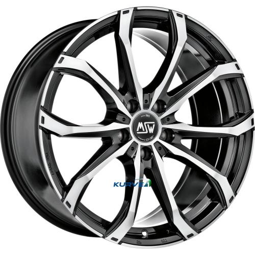 MSW MSW 48 GLOSS BLACK FP 5X112 ET45 HBPLRING 8x19