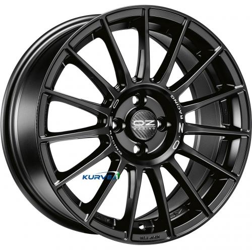 OZ RACING SUPERTURISMO LM BLA MATT SIL LETT 5X100 ET35 HBSRI 7.5x17