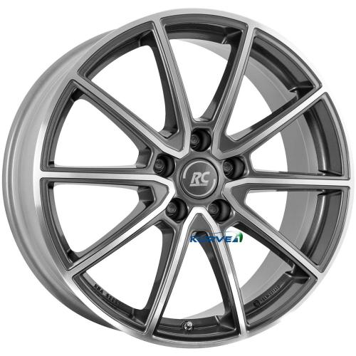 RC DESIGN RC 32 HIMA GREY FP 5X114.3 ET53 HB67.1 7.5x19