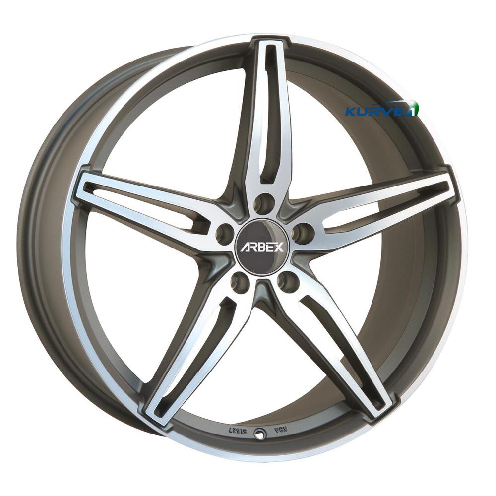ARBEX ARBEX 4 TITAN POLISH 5X114.3 ET38 HB72.6 6.5x16