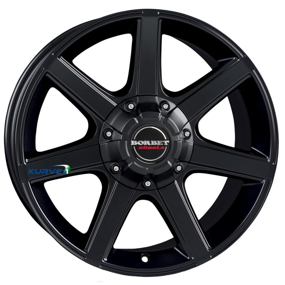 BORBET CWE BLA MATT 6X139.7 ET10 HB106.1 8x17