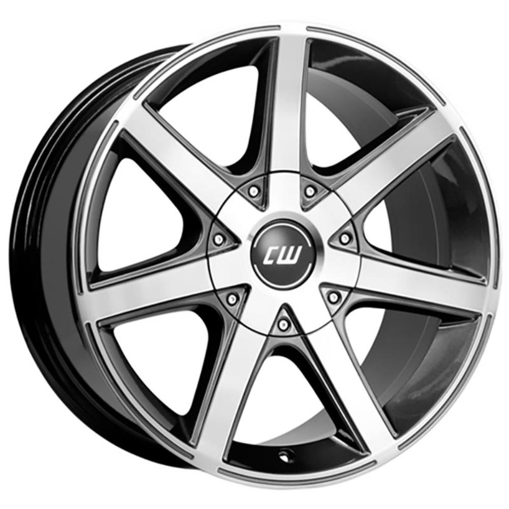 BORBET CWE MISTRAL ANTHRAC POLISHED 6X139.7 ET40 HB100.1 8.5x18