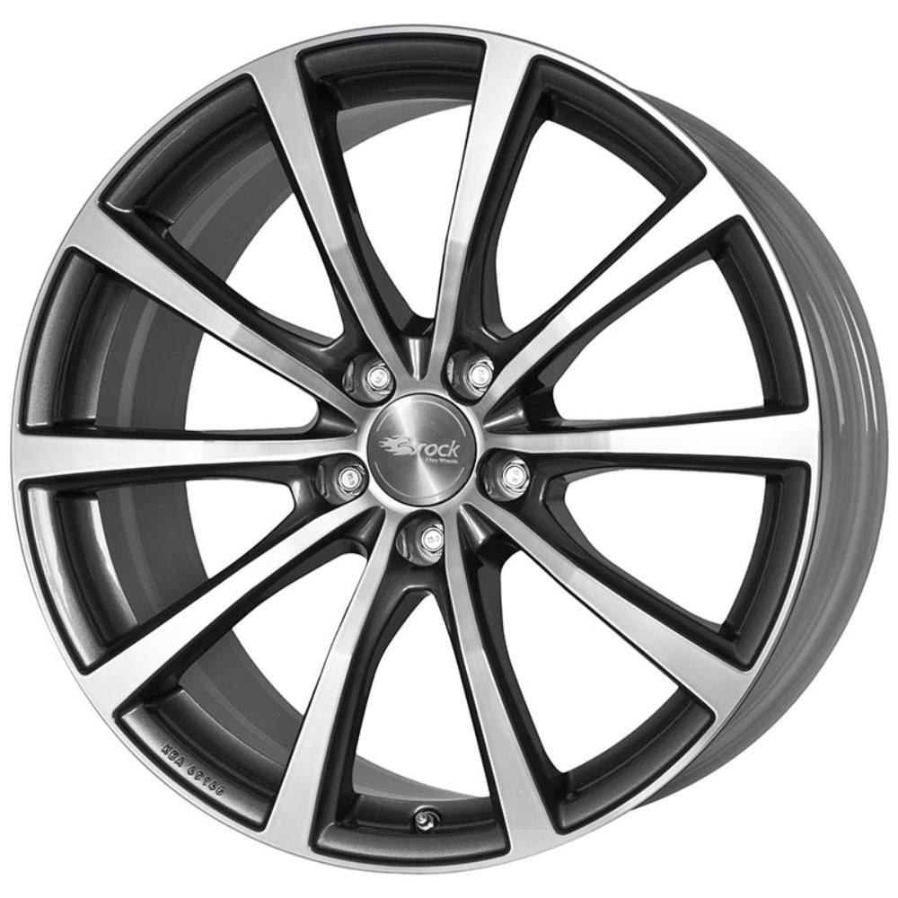 BROCK B32 HIMALAYA GREY VP 5X112 ET50 HB57.1 11x20