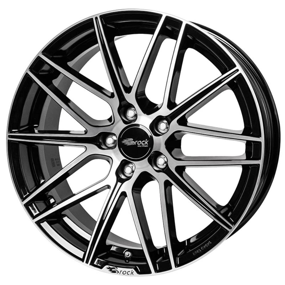 BROCK B34 BLACK GL FUP 5X105 ET38 HB56.6 8.5x19