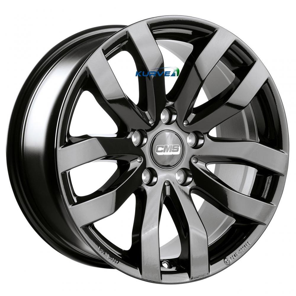 CMS C22 BLACK GLOSS 5X112 ET30 HB66.5 8x18