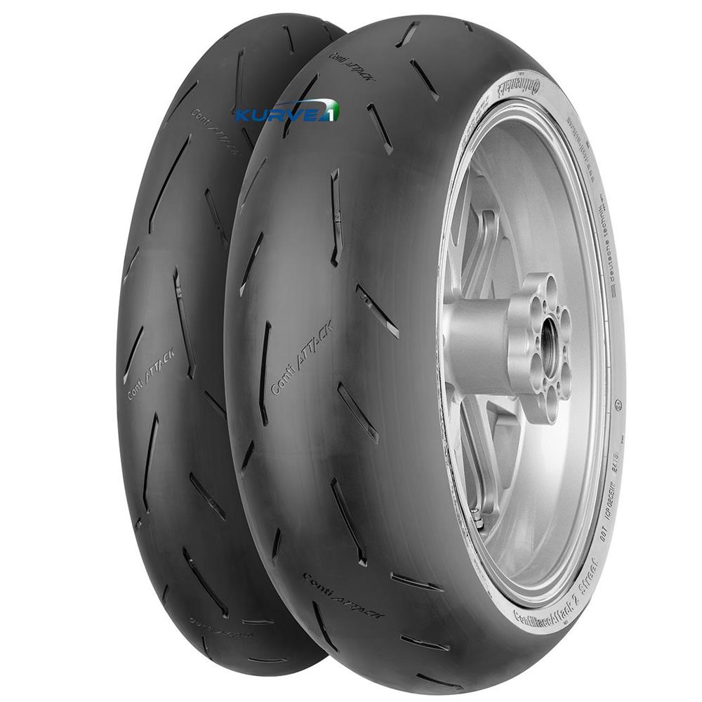 CONTINENTAL CONTIRACEATTACK 2 STREET 180/55ZR17 M/C (73W)  TL