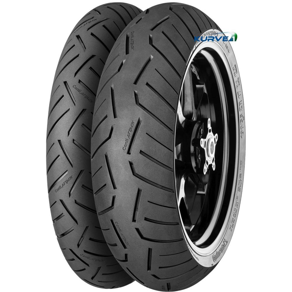 CONTINENTAL CONTIROADATTACK 3 160/60ZR18 M/C (70W)  TL