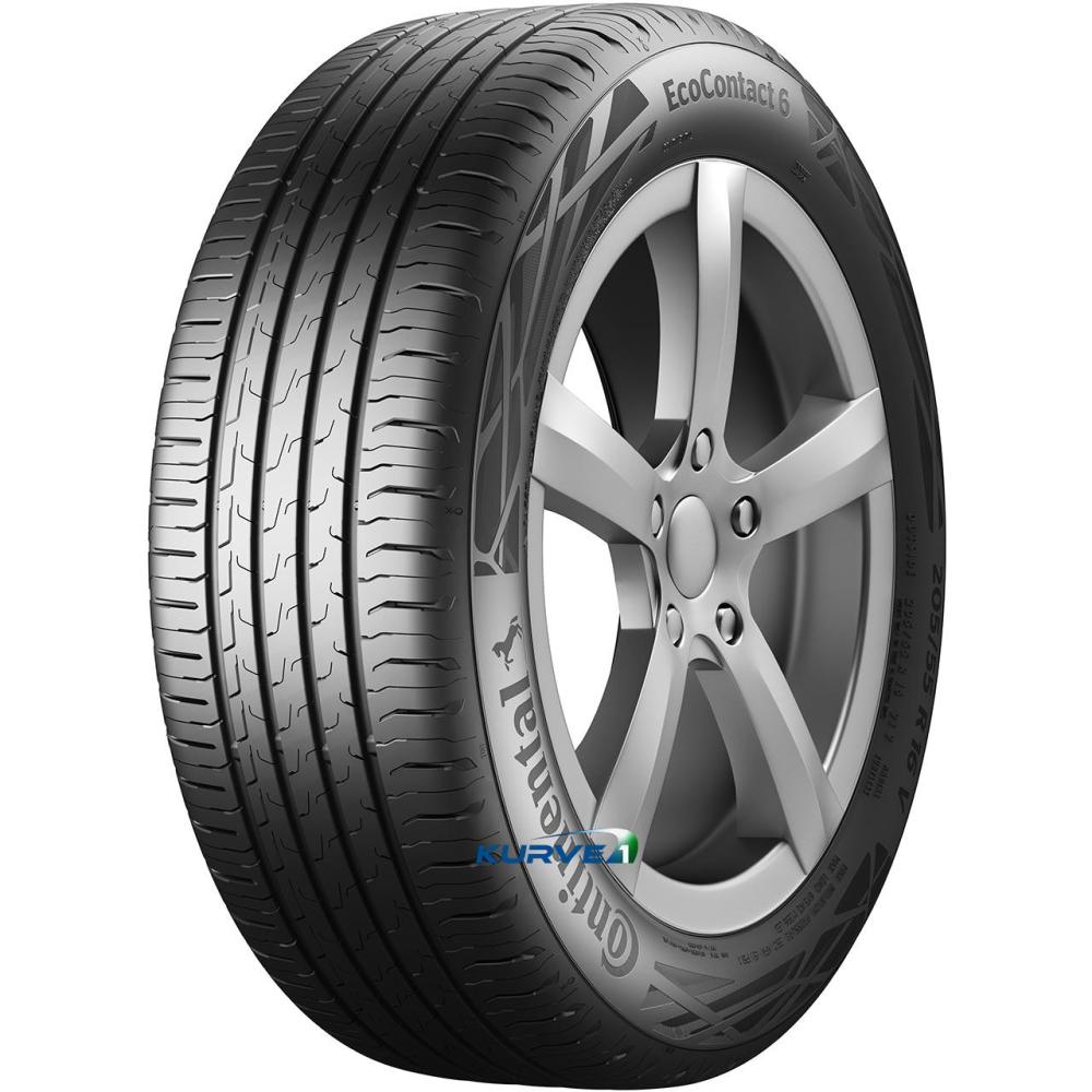 CONTINENTAL ECOCONTACT 6 XL SSR * 225/40R18 92Y  TL Runflat Xl