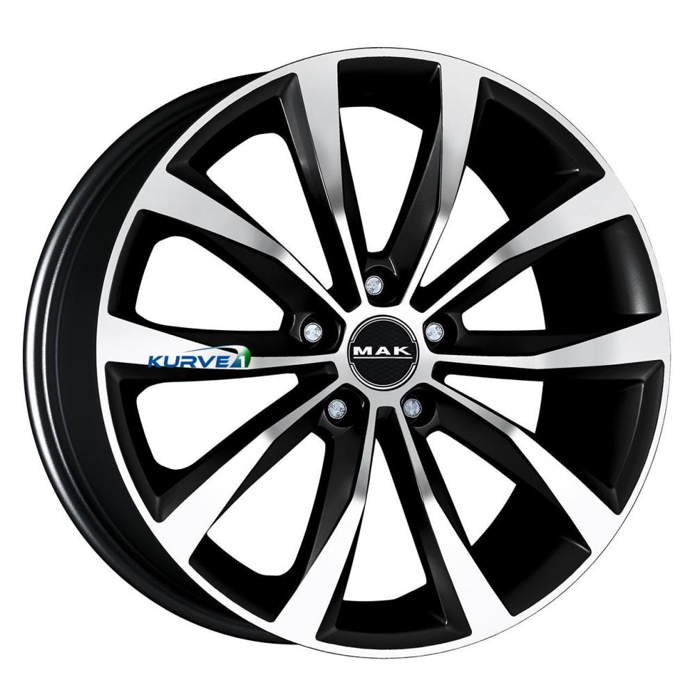 MAK WOLF BLACK MIR 5X110 ET30 HB65.1 7.5x17