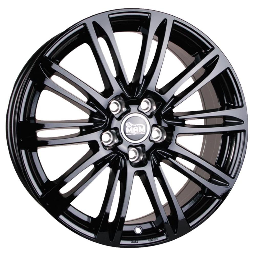 MAM MAMA4 BLACK PAINTED 5X115 ET40 HB70.2 7.5x17
