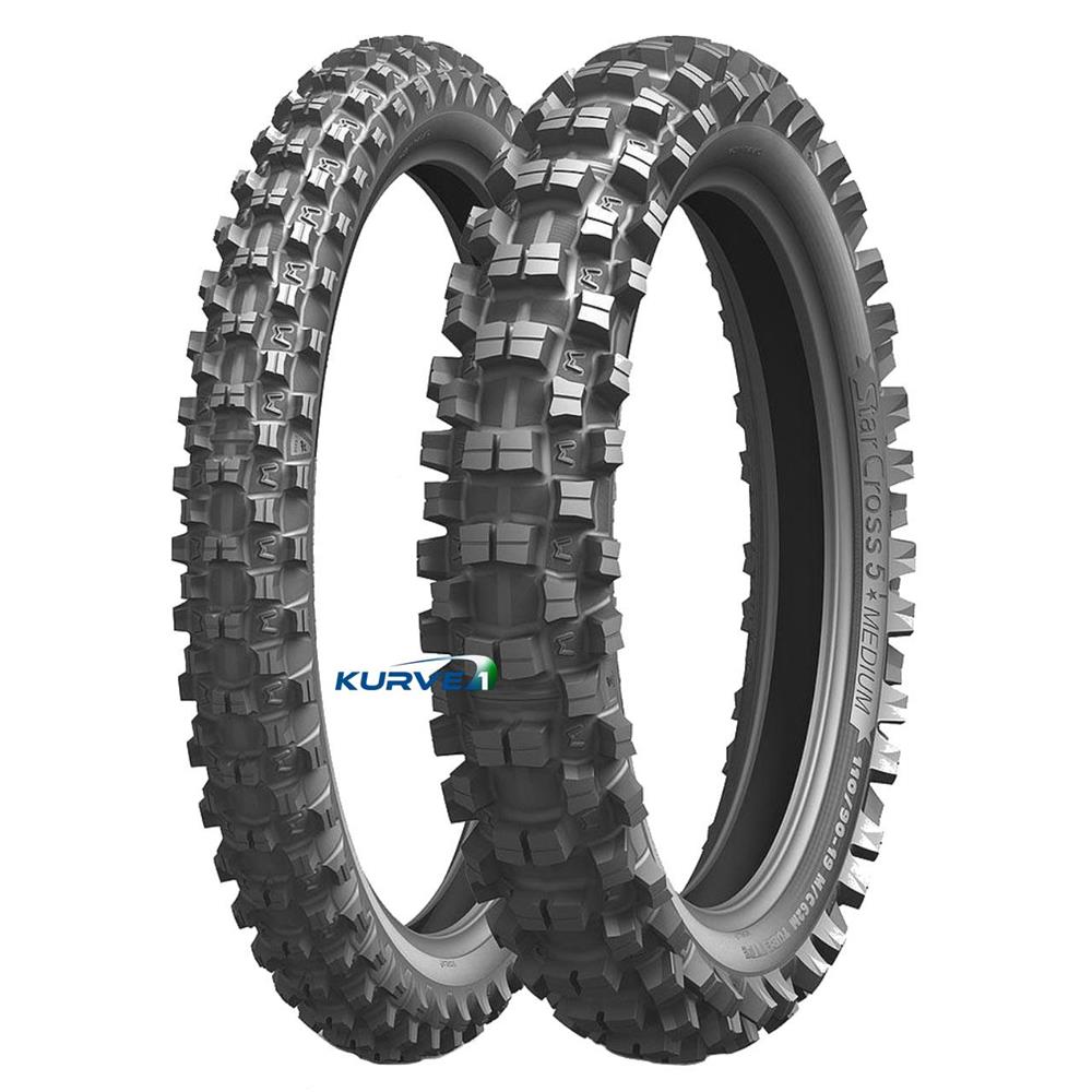 MICHELIN STARCROSS 5 MEDIUM REAR 120/80-19 M/C 63M  TT
