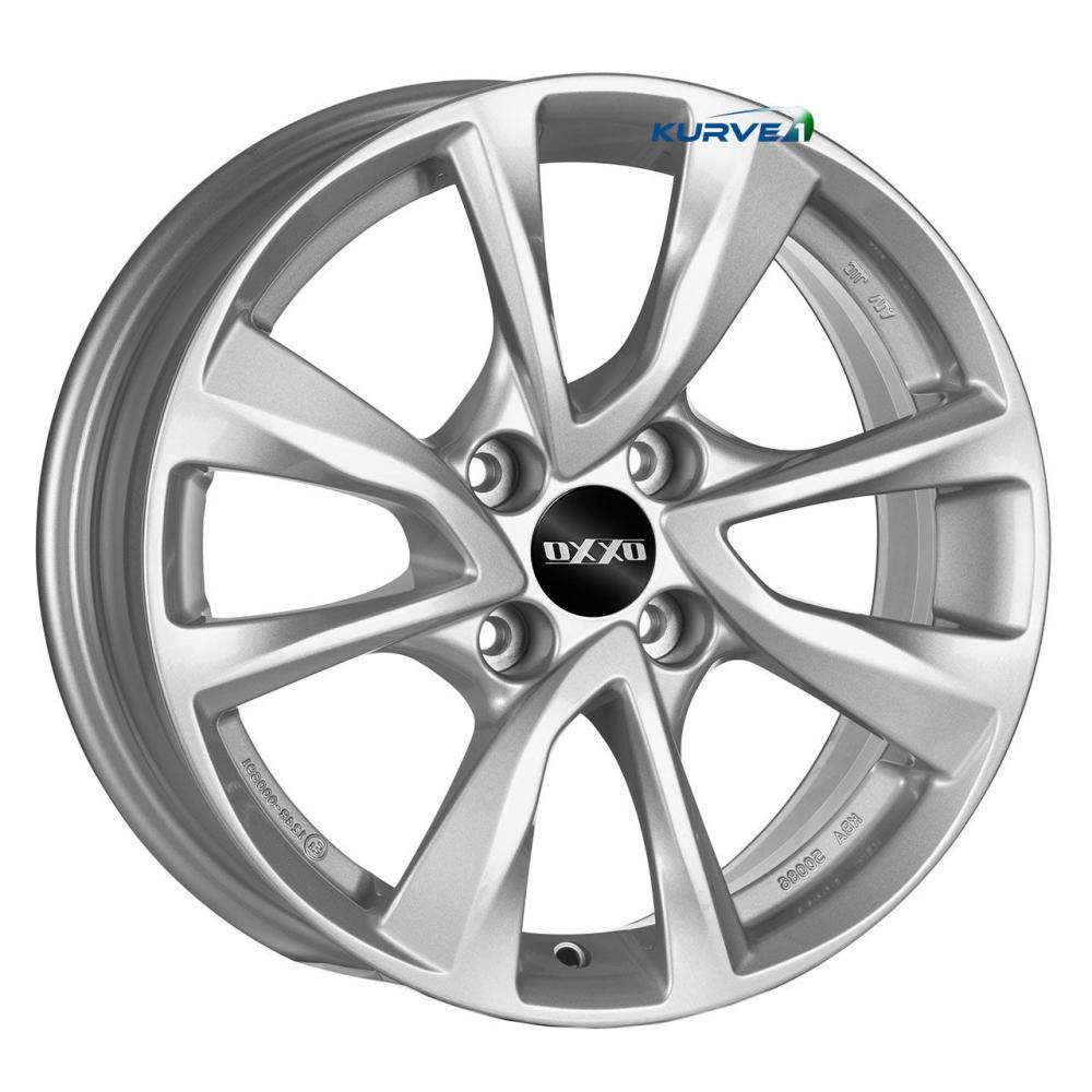 OXXO OBERON 4 SILVER 4X100 ET37 HB60.1 6x16