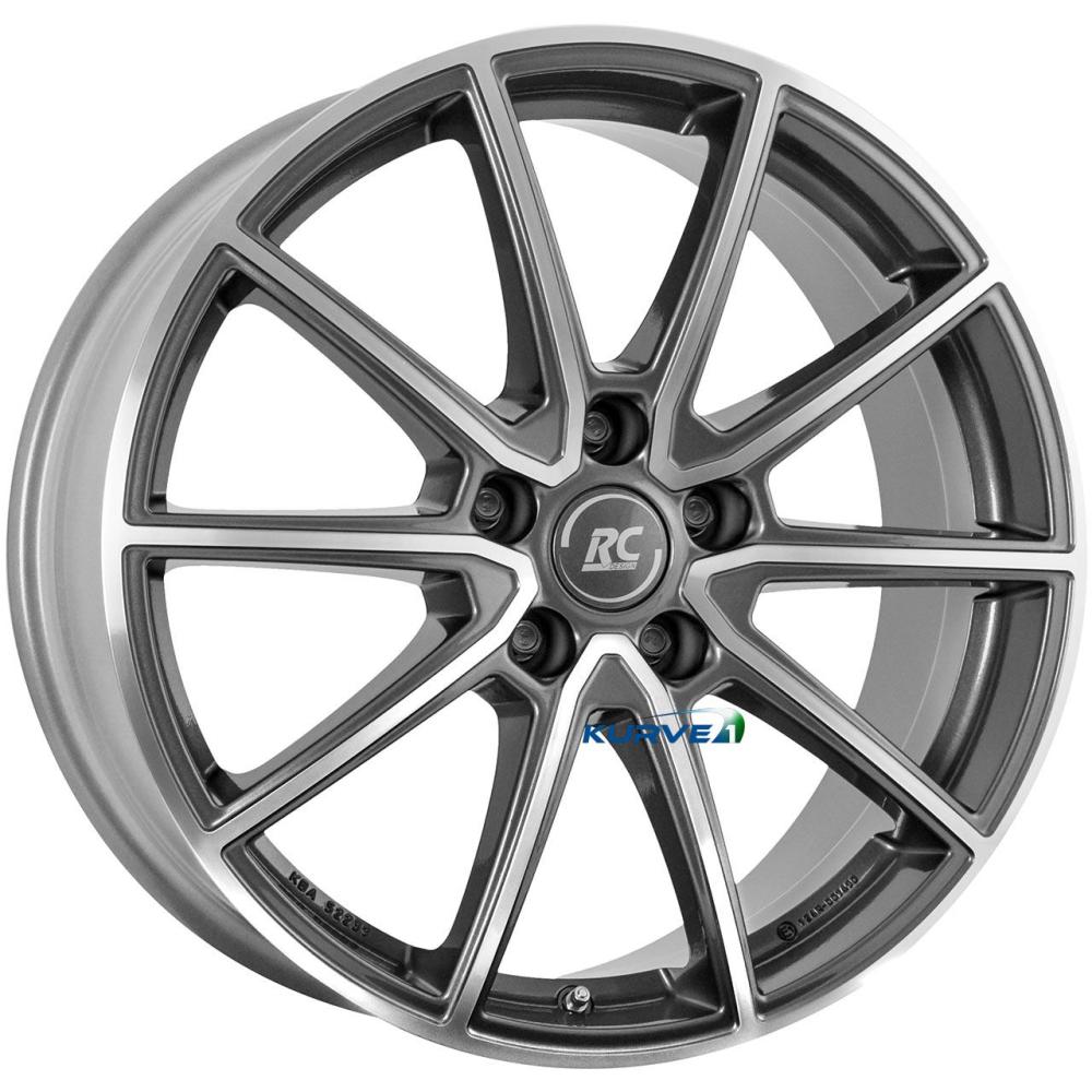 RC DESIGN RC 32 HIMA GREY FP 5X114.3 ET53 HB67.1 7.5x19