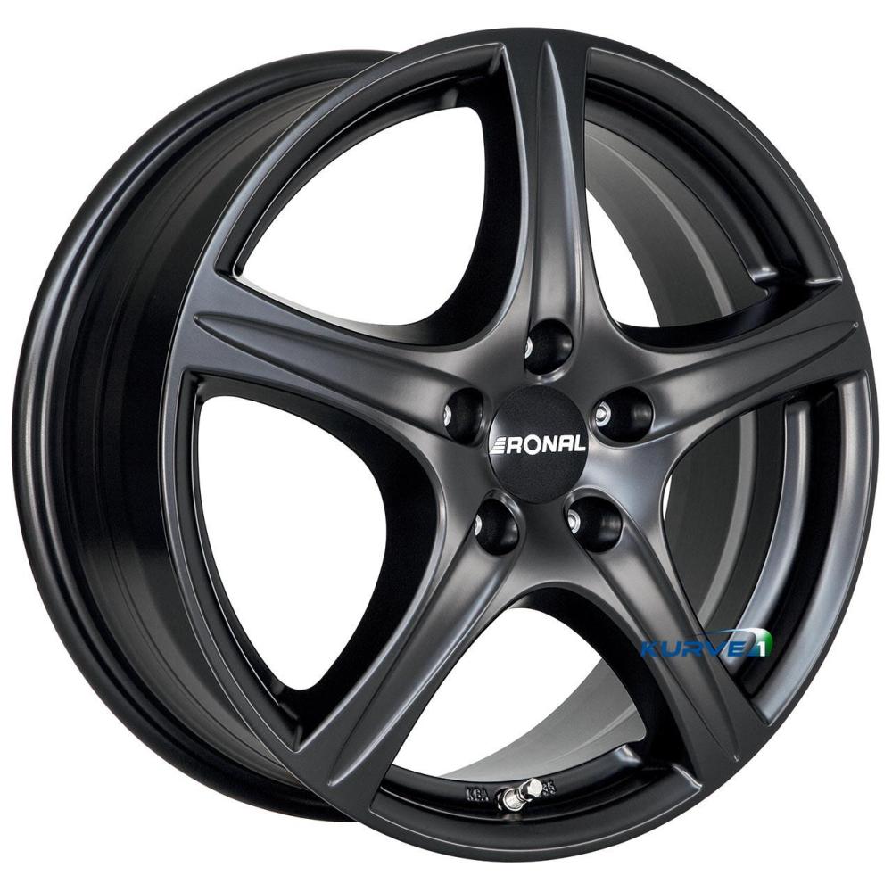 RONAL R56 MATT BLA 5X108 ET40 HB76 6.5x16