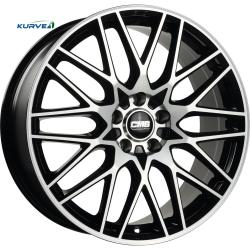 CMS C25 BLACK DIAM GLOSS 5X108 ET50 HB63.4 7x17