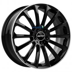 GMP STELLAR SHINY BLA DIA LIP 5X112 ET40 HB66.6 11x22