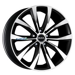 MAK WOLF BLACK MIR 5X110 ET30 HB65.1 7.5x17