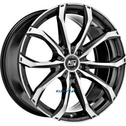 MSW MSW 48 GLOSS BLACK FP 5X112 ET45 HBPLRING 8x19