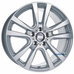 RH ALURAD DH ADVENTURE SPORT SILVER LACK 5X112 ET45 HB72.6 8.5x18